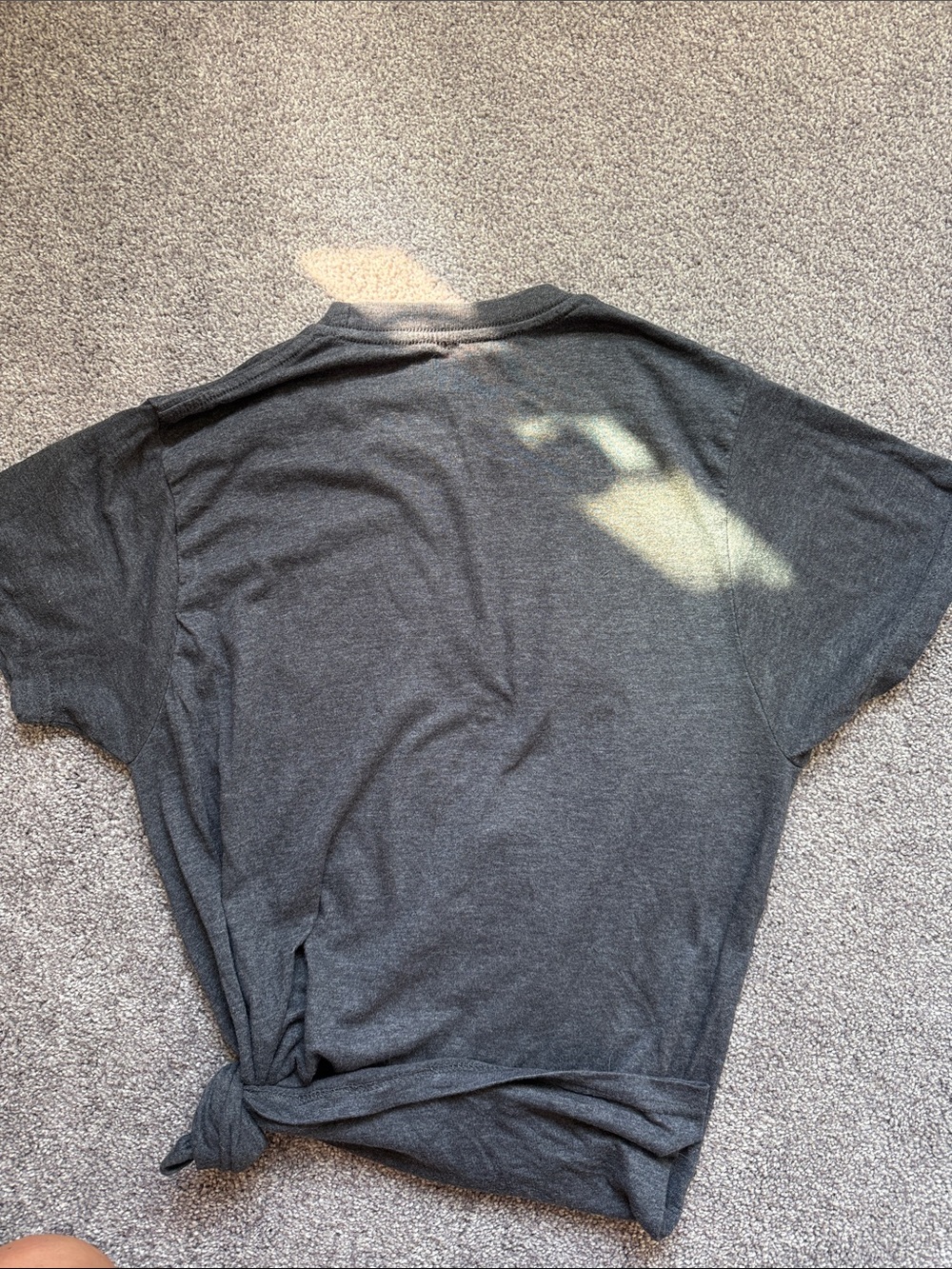 Johnny Cash Graphic Tee - Womans Black Crewneck Shirt - Picture 6 of 6